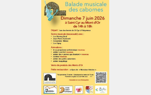 Balade musicale des cabornes