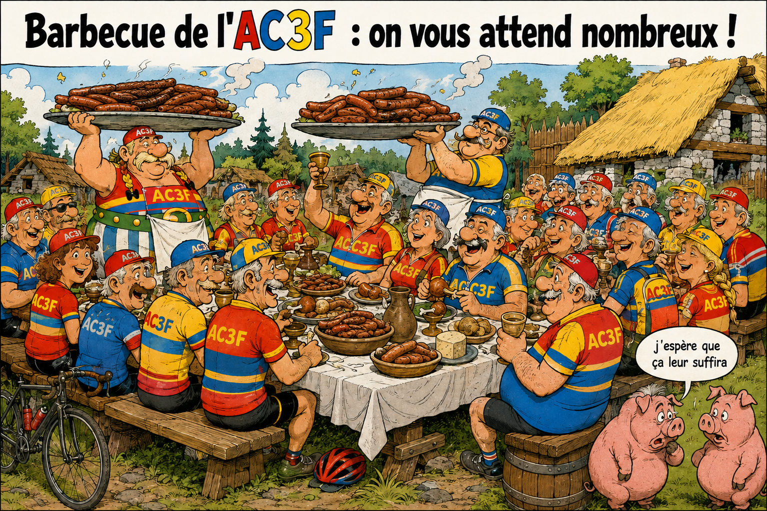Barbecue de l'AC3F