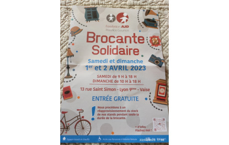 BROCANTE SOLIDAIRE