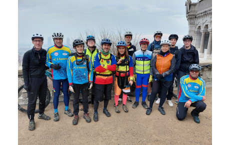 Vidéo Embarquée de la sortie VTT en ville